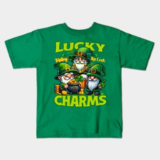 Lucky Charms - Lucky Gnomes - Kids T-Shirt